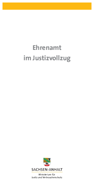 Ehrenamt im Justizvollzug